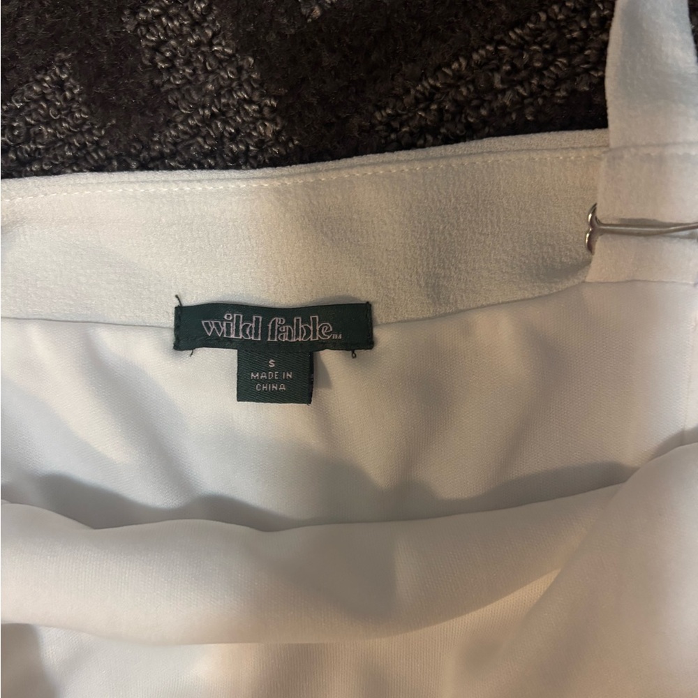 Wild Fable White Jumpsuit - Picture 2 of 4